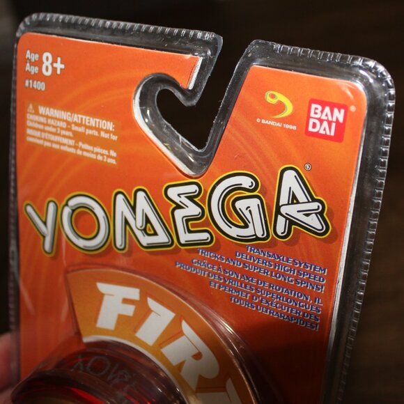3/$77❤️sealed vintage 1999 YOMEGA FIRESTORM yo-yo Bandai #1400 Level 2 Advanced - Picture 5 of 7